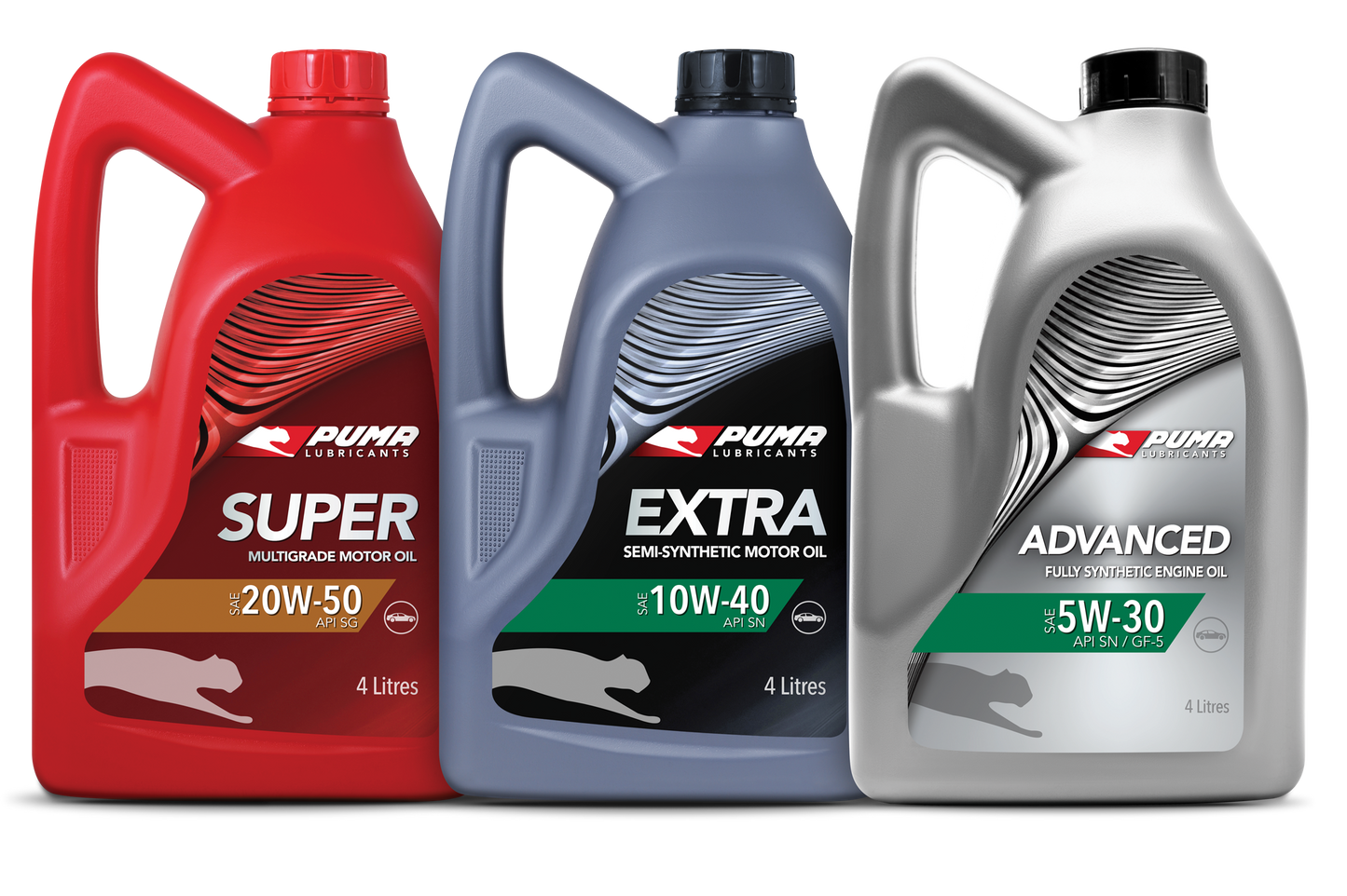 Puma Motor Oil (Super) | SAE 20W-50 | Multigrade | Petrol Engine Oil | 3L