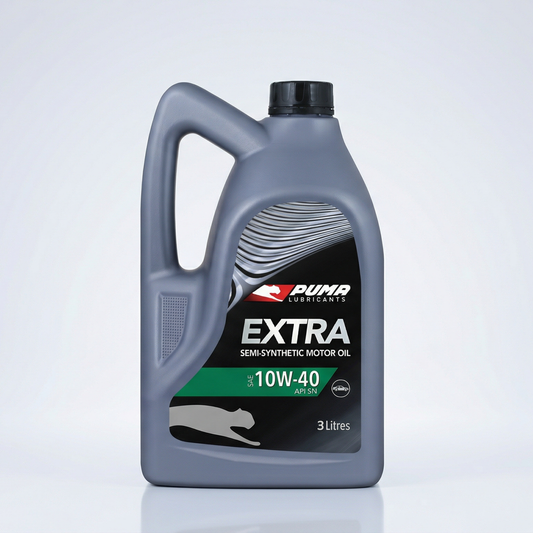 Puma Motor Oil (Extra) SAE 10W-40 Semi-Synthetic Petrol Engine Oil 3L