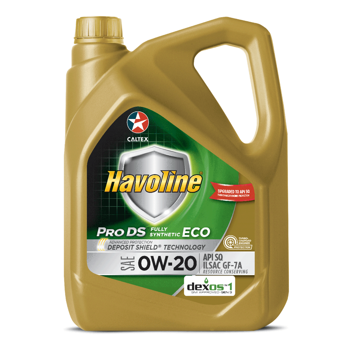 Havoline | Pro DS | Fully Synthetic | ECO 5 SAE 0W-20 | 3L