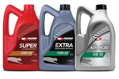 Puma Motor Oil (Super) | SAE 20W-50 | Multigrade | Petrol Engine Oil | 3L