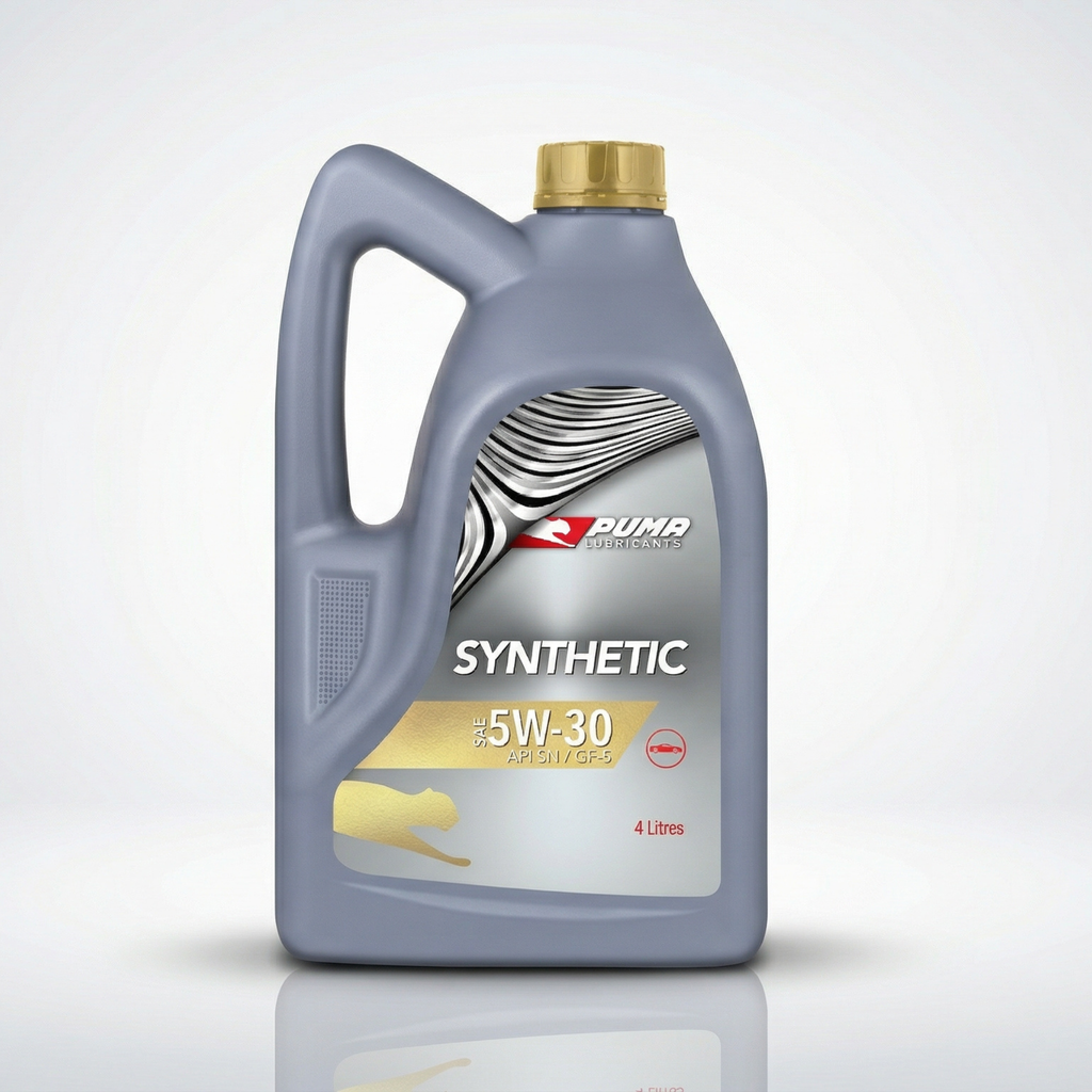 Puma Motor Oil (Synthetic) | SAE 5W-30 | Fully Synthetic | Petrol Engine Oil | 4L