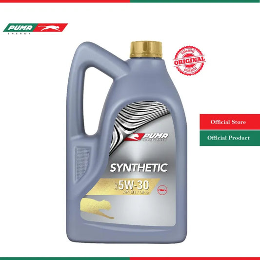 Puma Motor Oil (Synthetic) SAE 5W-30 Fully Synthetic Petrol Engine Oil 4L