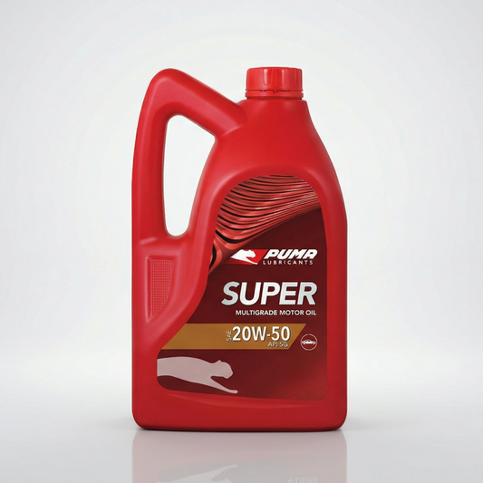 Puma Motor Oil (Super) | SAE 20W-50 | Multigrade | Petrol Engine Oil | 3L