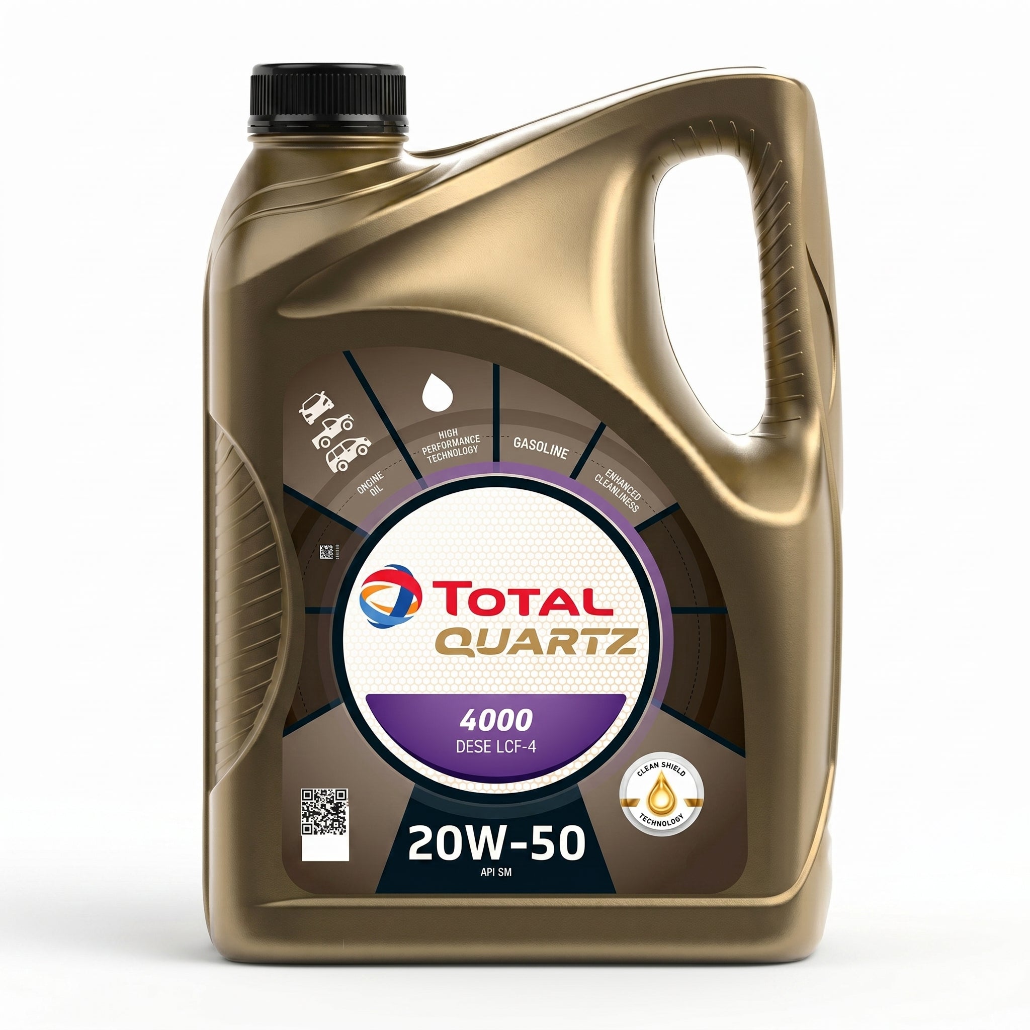 Total Energies Quartz 4000 SM 20W-50 3L
