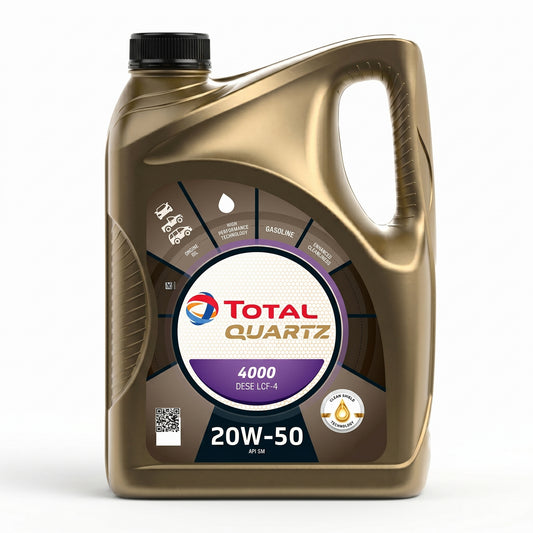 Total Energies | Quartz 4000 SM | 20W-50 | 3L